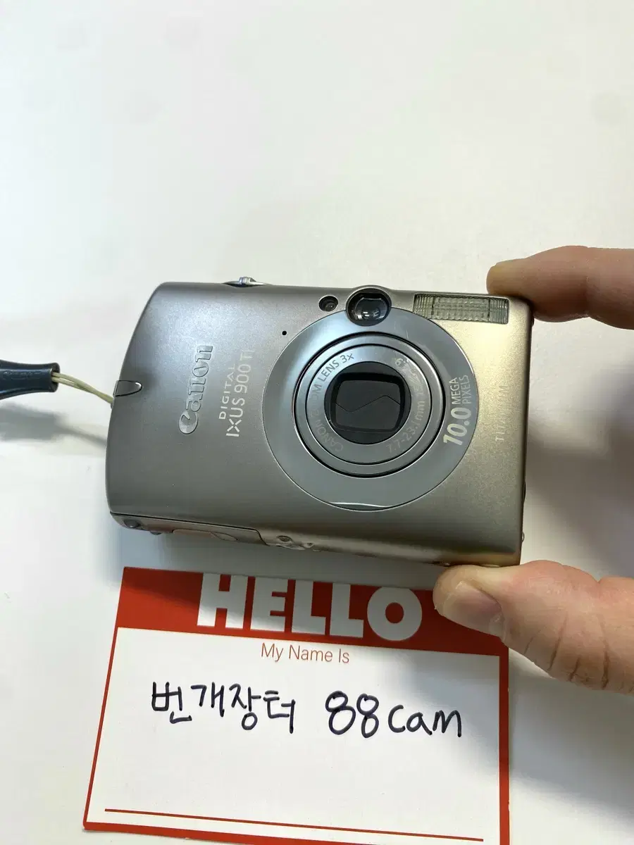 캐논 익서스 IXUS 900 Ti 티타늄 디지털 카메라